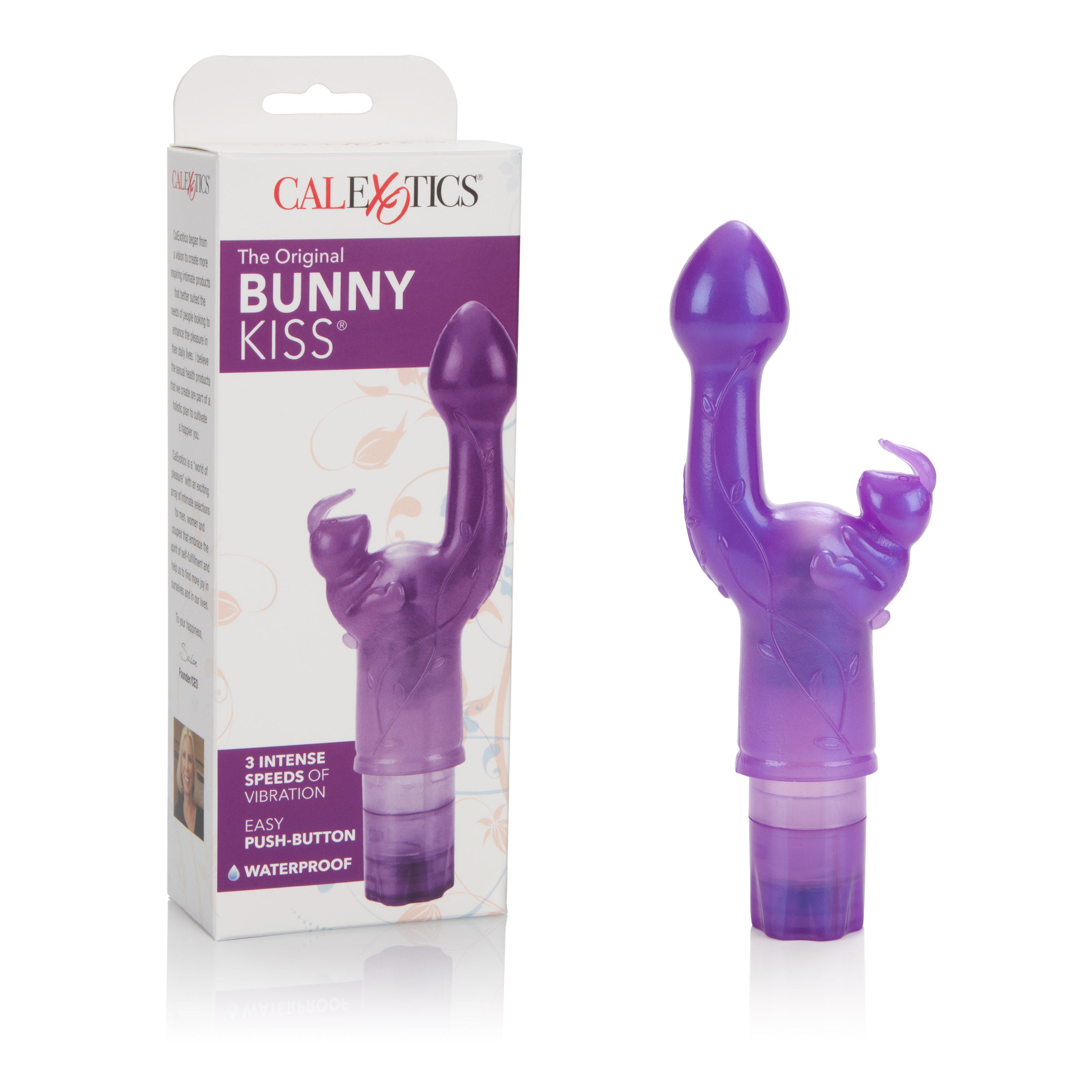 The Original Bunny Kiss - Pink Purple VIBRATORS-RABBIT
