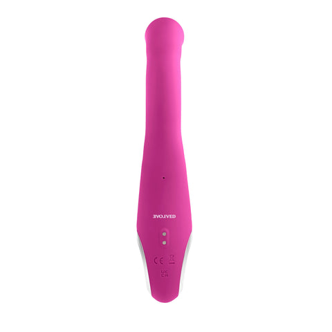 Flexible Magenta G-Spot and Clitoral Vibrator with Tapping Function Vibrators