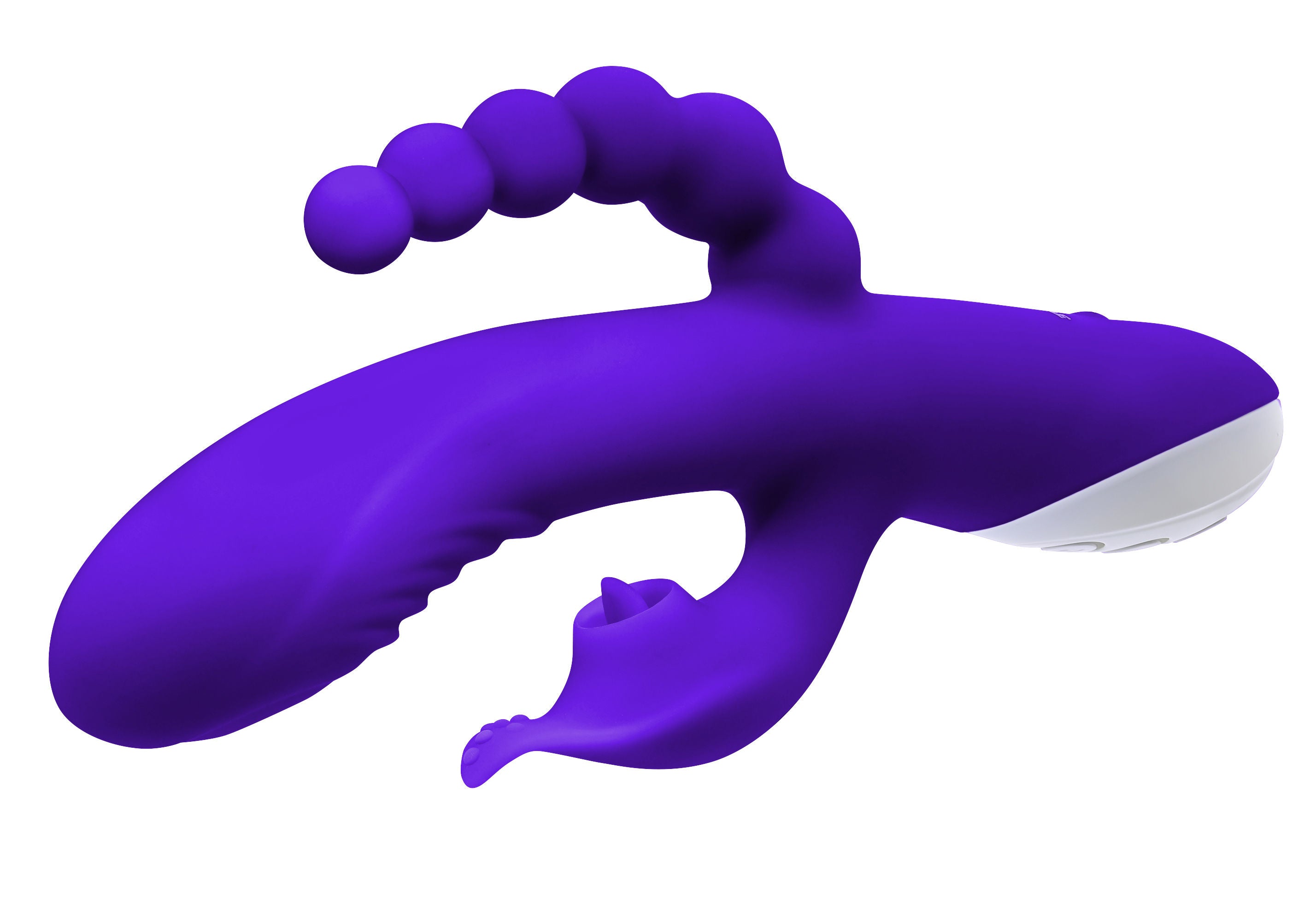 Lick Me Purple Triple Stim Vibrator for Ultimate Pleasure VIBRATORS-RABBIT