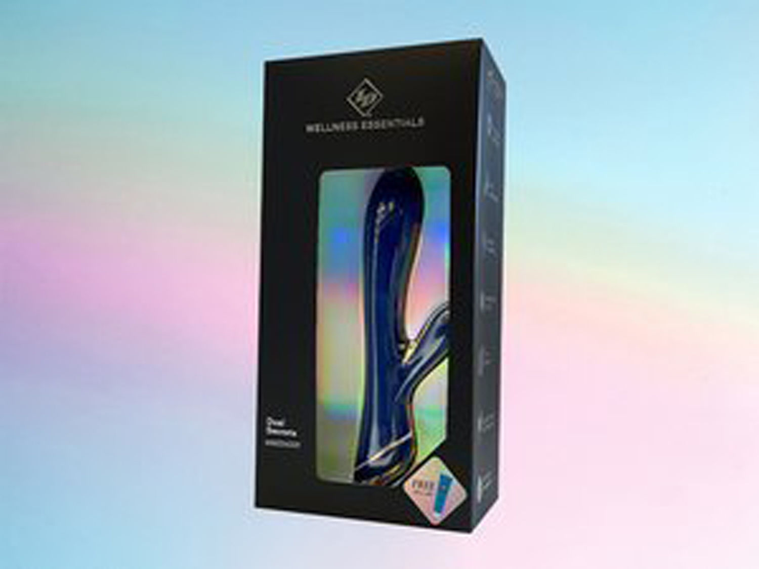 Dual Secrets Blue Massager with Flexible Arm for G-Spot Stimulation Blue VIBRATORS-RABBIT-MULTI