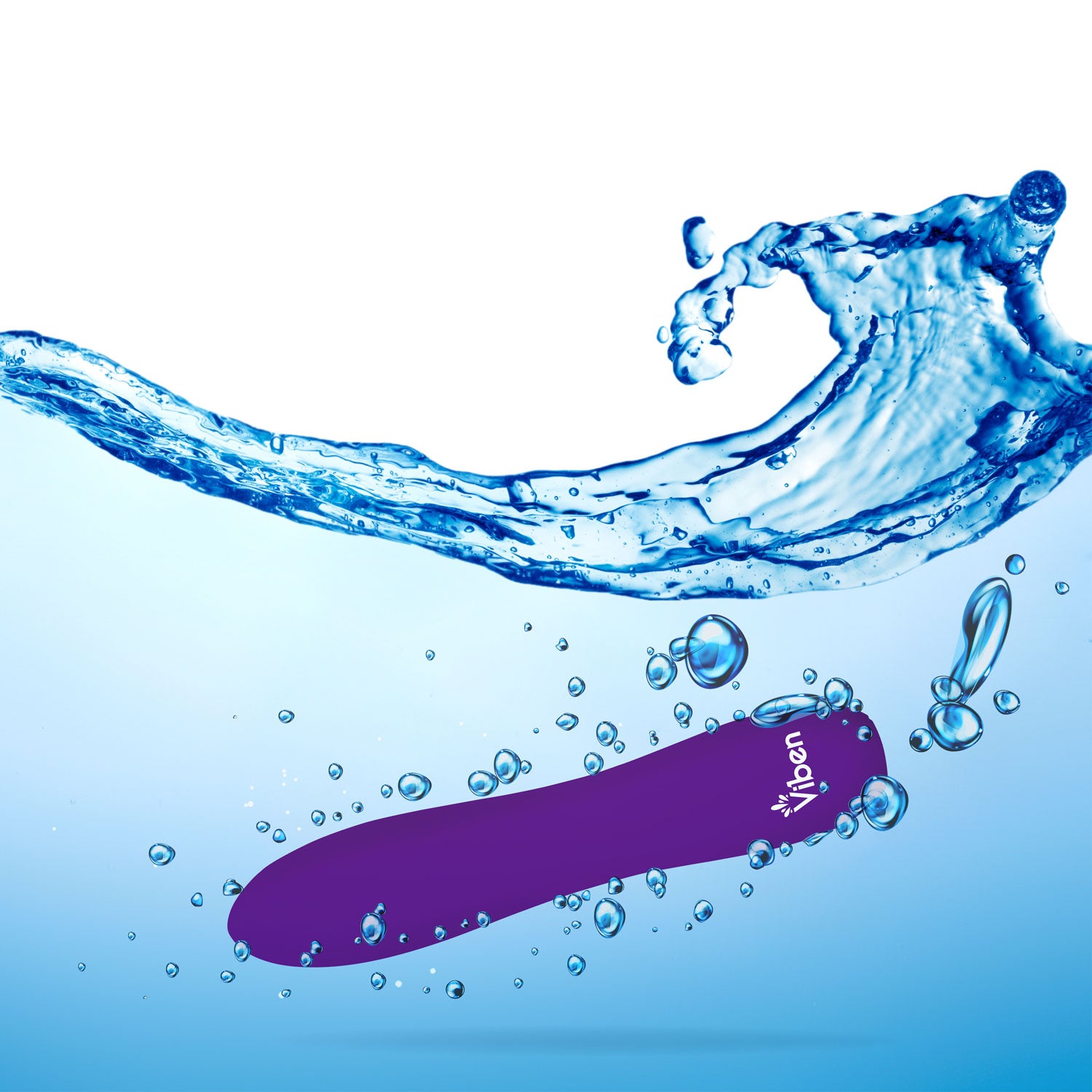 Viben Vivacious Rumble Motor Rechargeable Bullet Vibrator Violet BULLETS