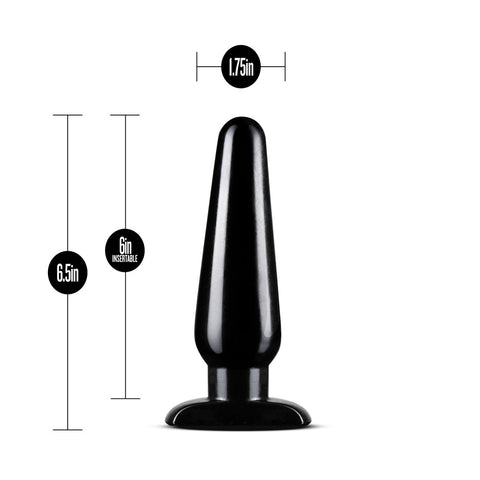 Anal Adventures 3 Pc Basic Plug Kit Black > Anal Range > Butt Plug Kits