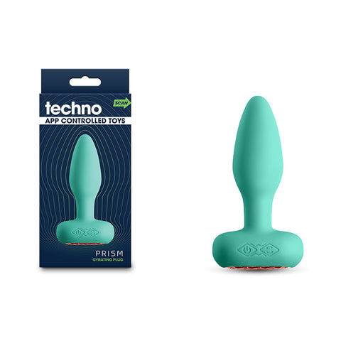 Techno Prism Vibrating Butt Plug with App Control Butt Plugs - Vibrating