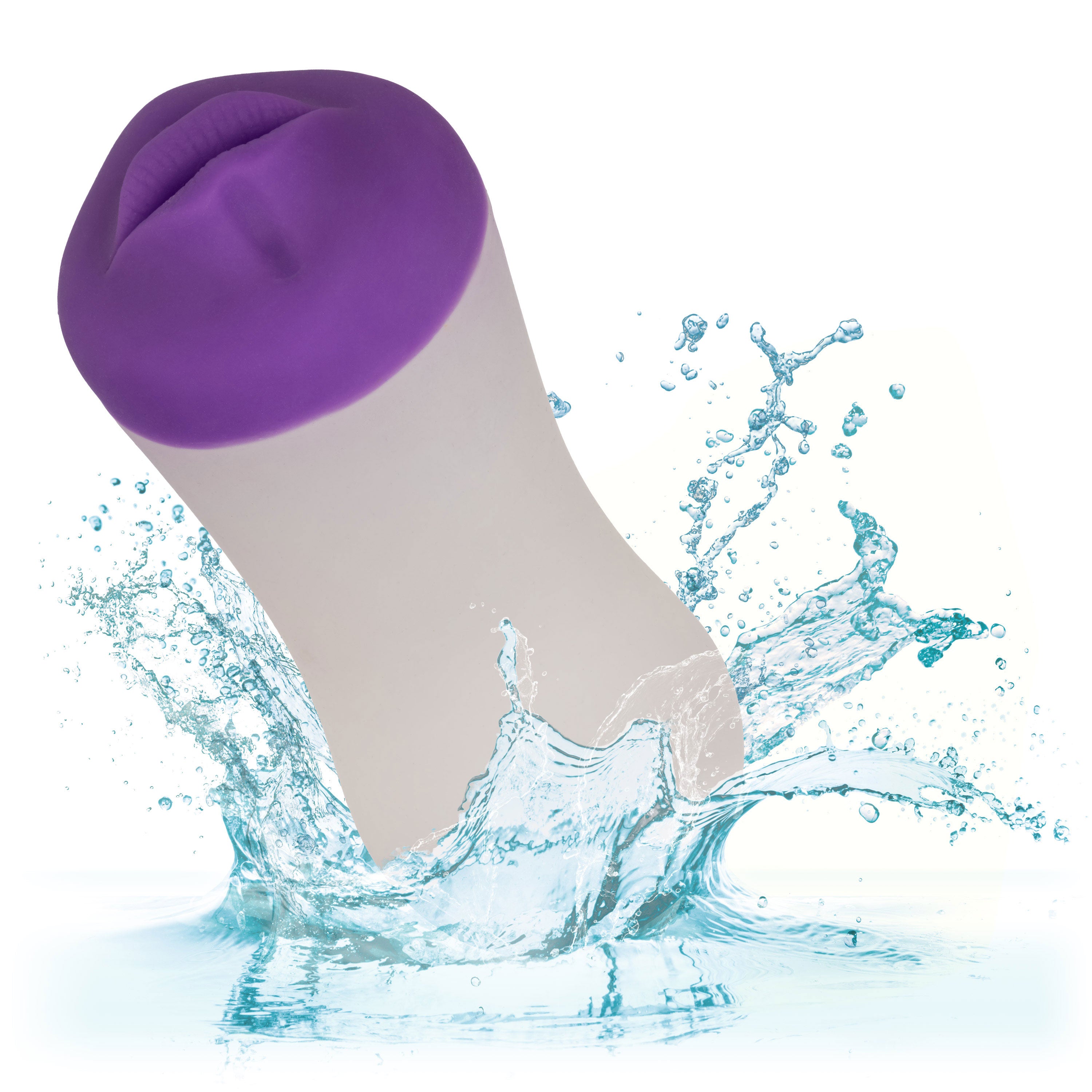 CalExotics Deep Throat Grip Male Masturbator with Suction Strokers - Manual