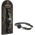 Temptasia Ardor – Breathable Silicone Ball Gag -Black > Bondage Gear > Gags and Bits