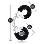 Temptasia Beginner Black Bondage Cuffs with Adjustable Fit > Bondage Gear > Handcuffs
