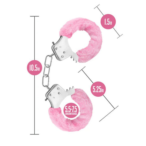 Temptasia Beginner Pink Cuffs Adjustable Bondage Handcuffs > Bondage Gear > Handcuffs