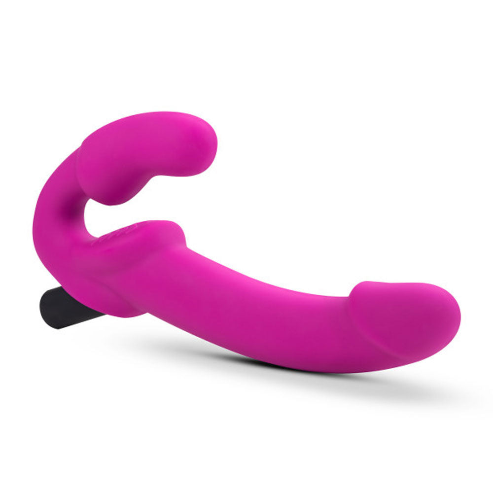 Temptasia Estella Strapless Silicone Dildo Pink Vibrating Toy > Realistic Dildos and Vibes > Strapless Strap Ons
