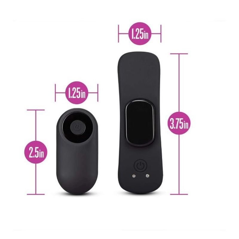 Temptasia Panty Vibe With Remote Control Black > Sex Toys For Ladies > Panty Vibes