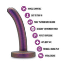 Temptasia Surrender Beginner Purple Peg Dildo – Smooth Design Strap-On Accessory > Dildos > Neutral Dildos