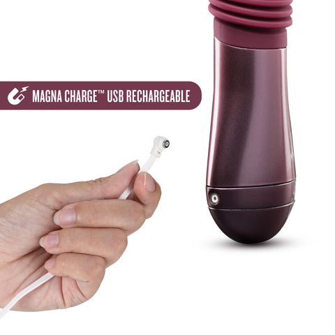 Temptasia Trixie (Wine) – Rechargeable Thrusting Dildo DONGS Thrusting