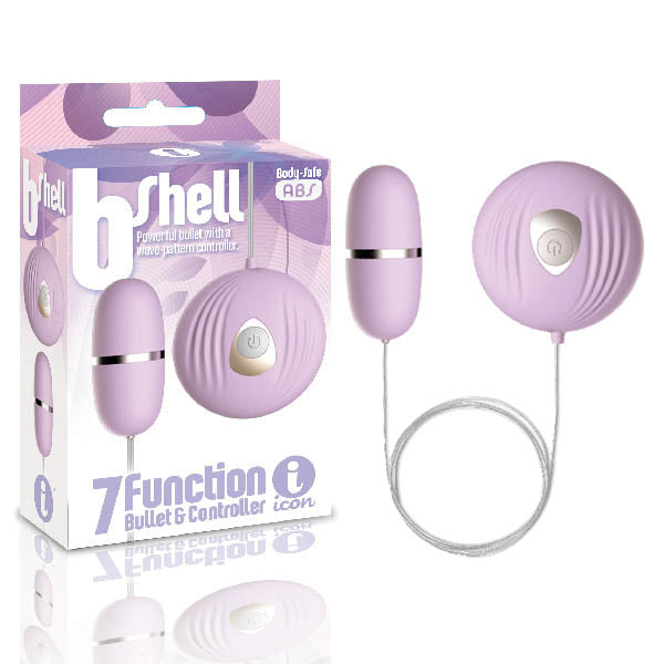 The 9s B Shell Purple Bullet With Remote Control > Vibrators > Mini Vibrators