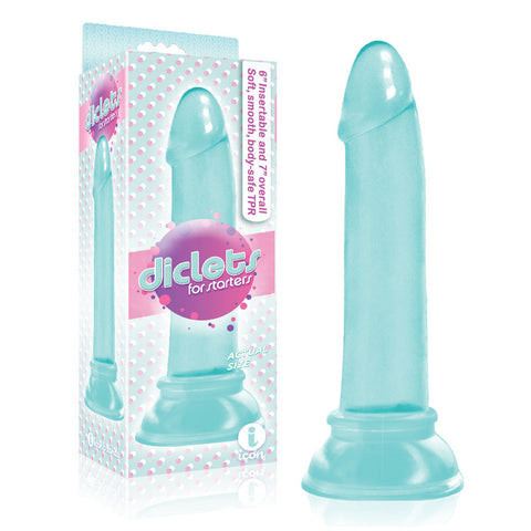 The 9's Diclets Aqua – Bendable Suction Cup Dildo DONGS