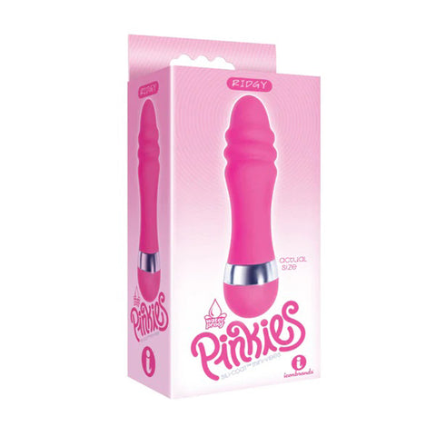 The 9's Pinkies Ridgy 11.4 Centimeter 4.5 Inch Vibrator BULLETS