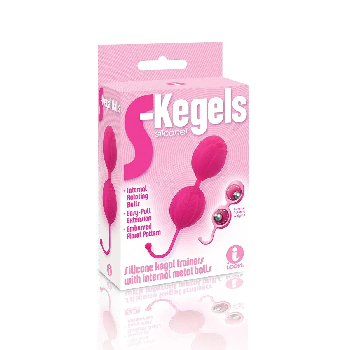 The 9s S-Kegels Silicone Kegel Balls Pink > Sex Toys For Ladies > Kegel Exercise Main image