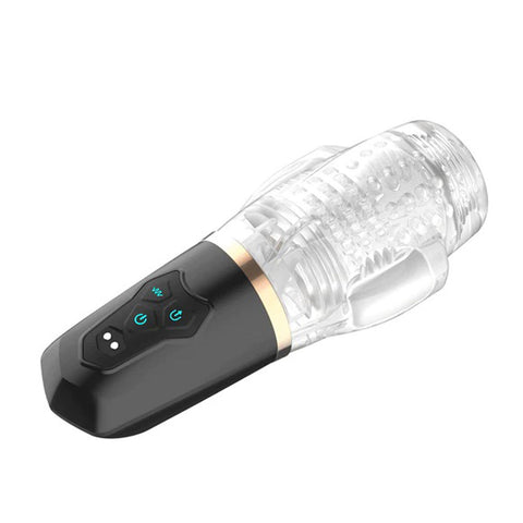 The Male Rose 2 Vibrating Male Masturbator with 10 Modes Strokers - Auto
