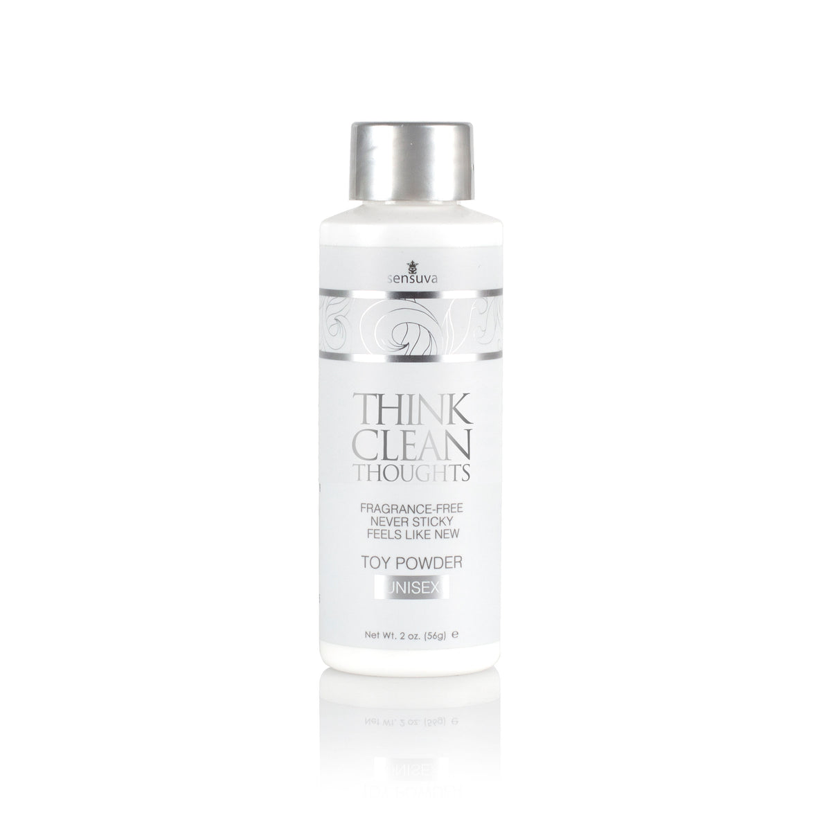 Think Clean Thoughts Toy Powder 2 Oz Maintenance Powder for Intimate Toys > Essentials > Toy Cleaners