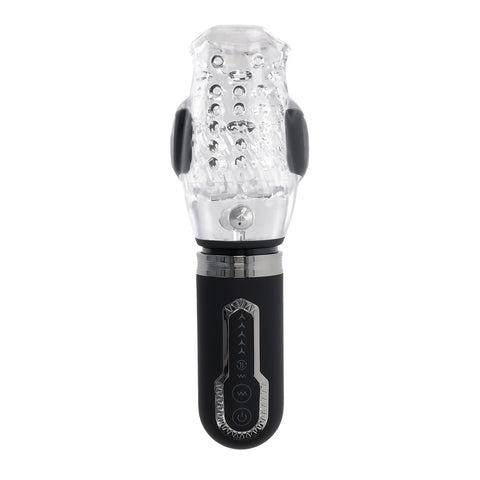 Thrill Ride Vibrating Male Stroker with Thrusting and Spinning Strokers - Auto