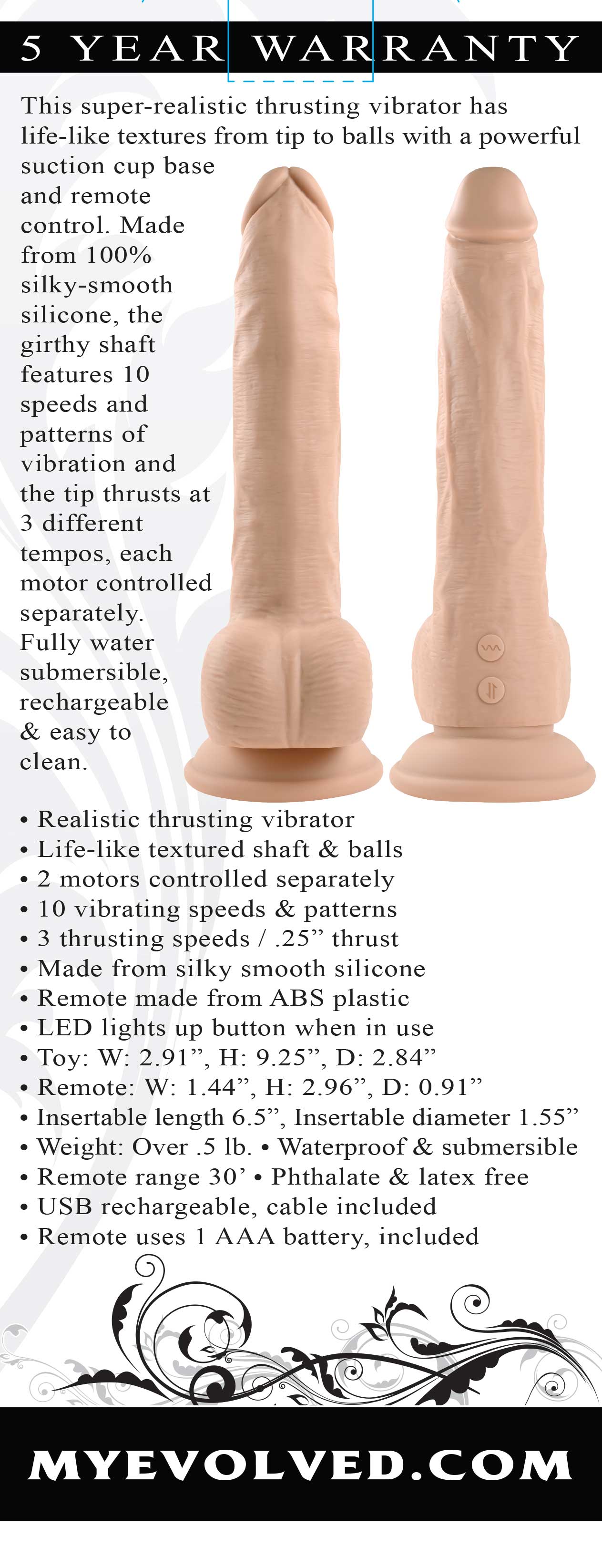Thrust in Me - Light Dongs Realistic