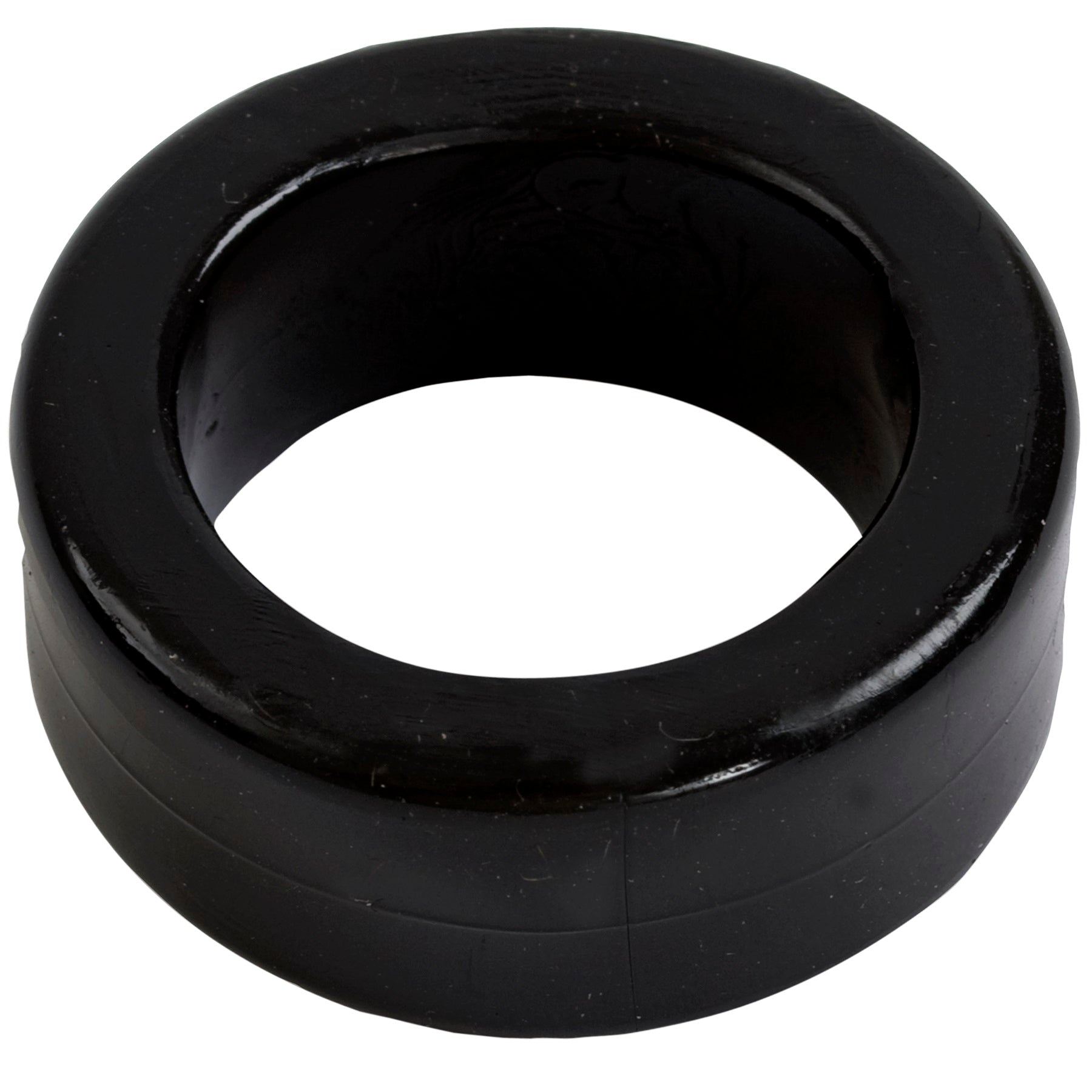 TitanMen Black Stretch Cock Ring – Comfortable Flexible Ring > Cock Ring > Single