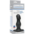 TitanMen The Rumpy 6.5 Inch Black Smooth Cushioned Anal Plug with Phallic Tip > Anal Range > Anal Probes