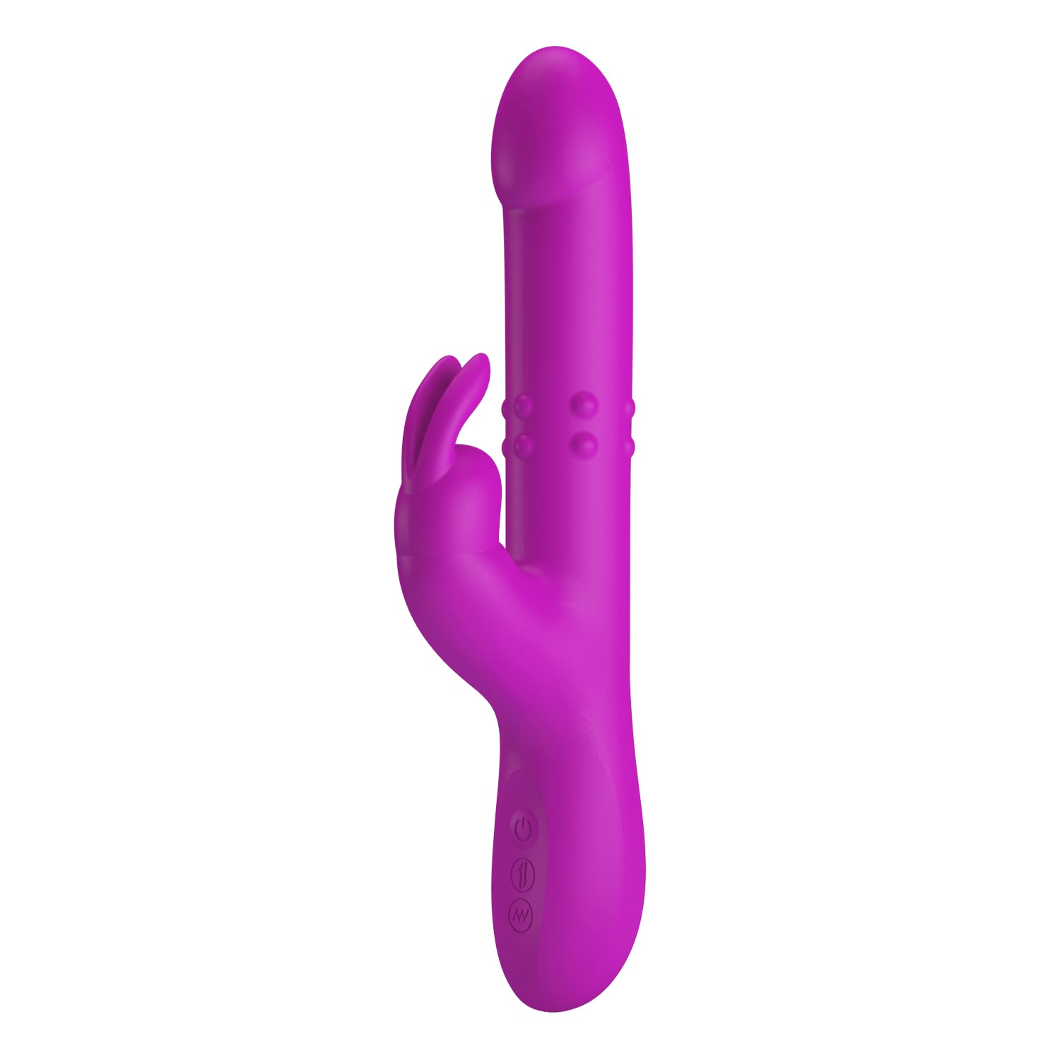Pretty Love Reese Rabbit Vibrator with Multi-Speed Purple VIBRATORS-RABBIT