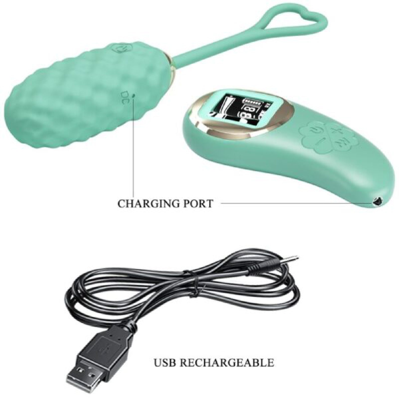 Pretty Love Vivan – Remote-Controlled Egg Vibrator with 10 Vibration Patterns > Sex Toys For Ladies > Vibrating Eggs