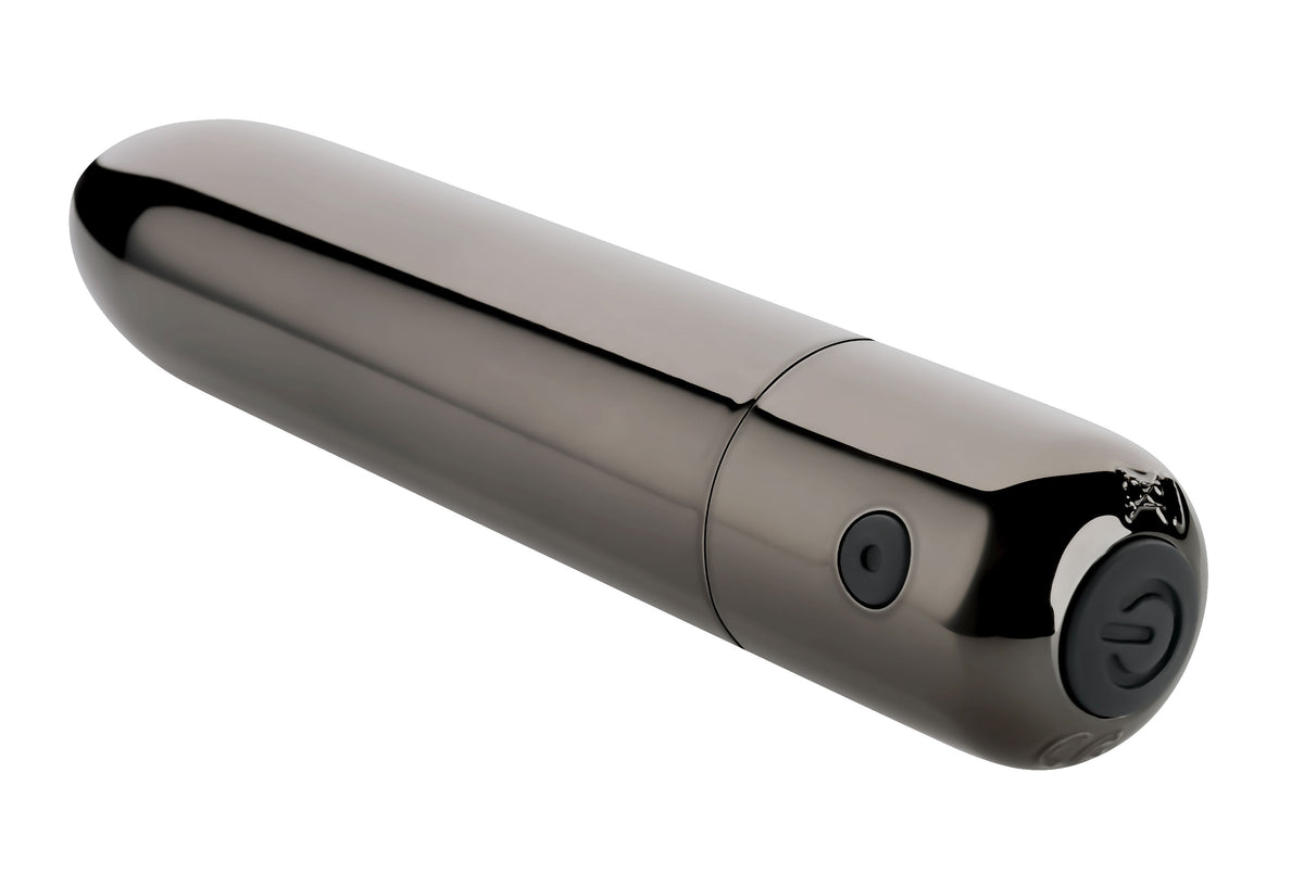 Evolved Real Simple (Black) – USB Rechargeable 10 cm Bullet Vibrator > Vibrators > Mini Vibrators