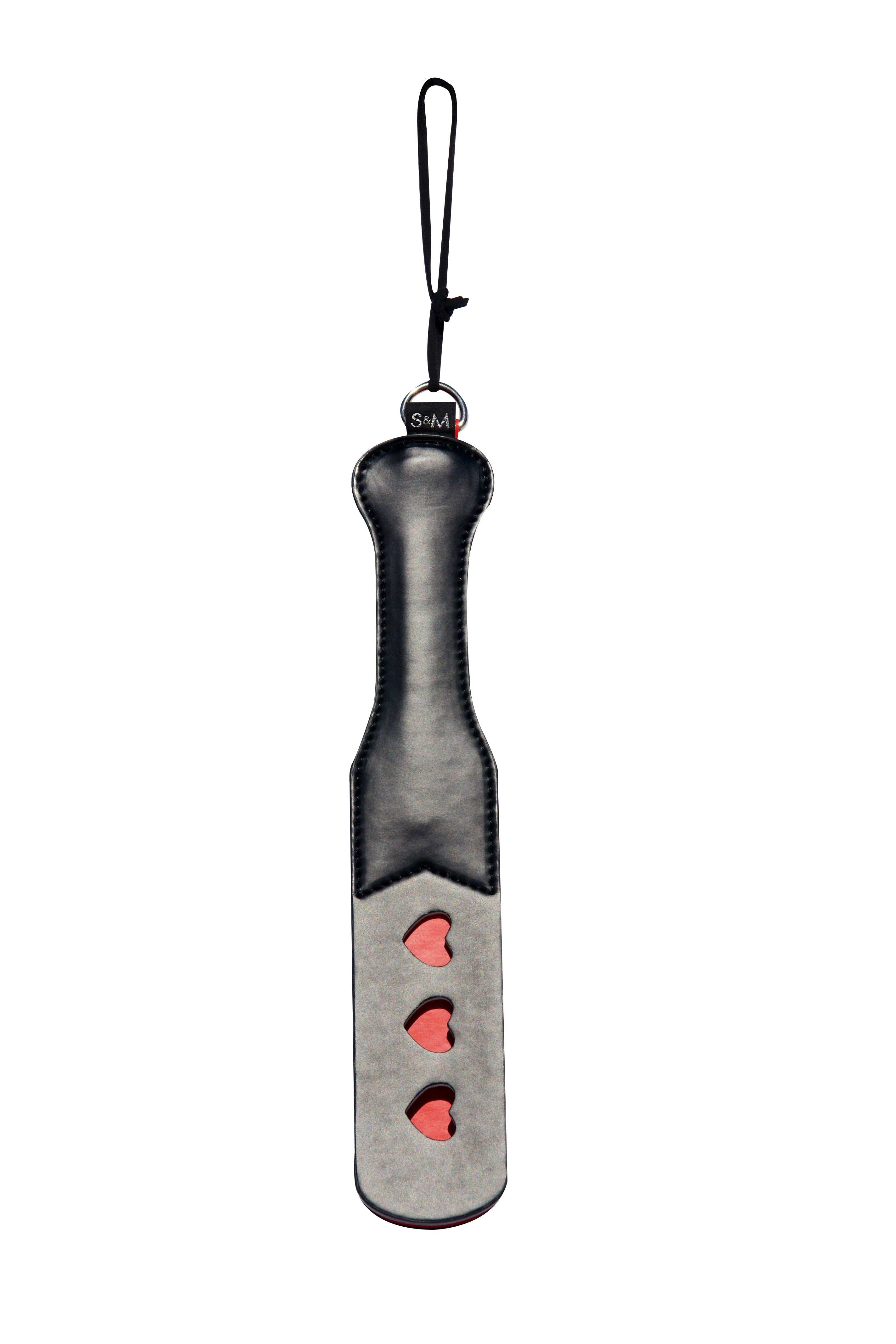 Sex And Mischief Heart Paddle With Split Surface Design Whips & Paddles