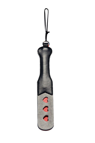 Sex And Mischief Heart Paddle With Split Surface Design Whips & Paddles