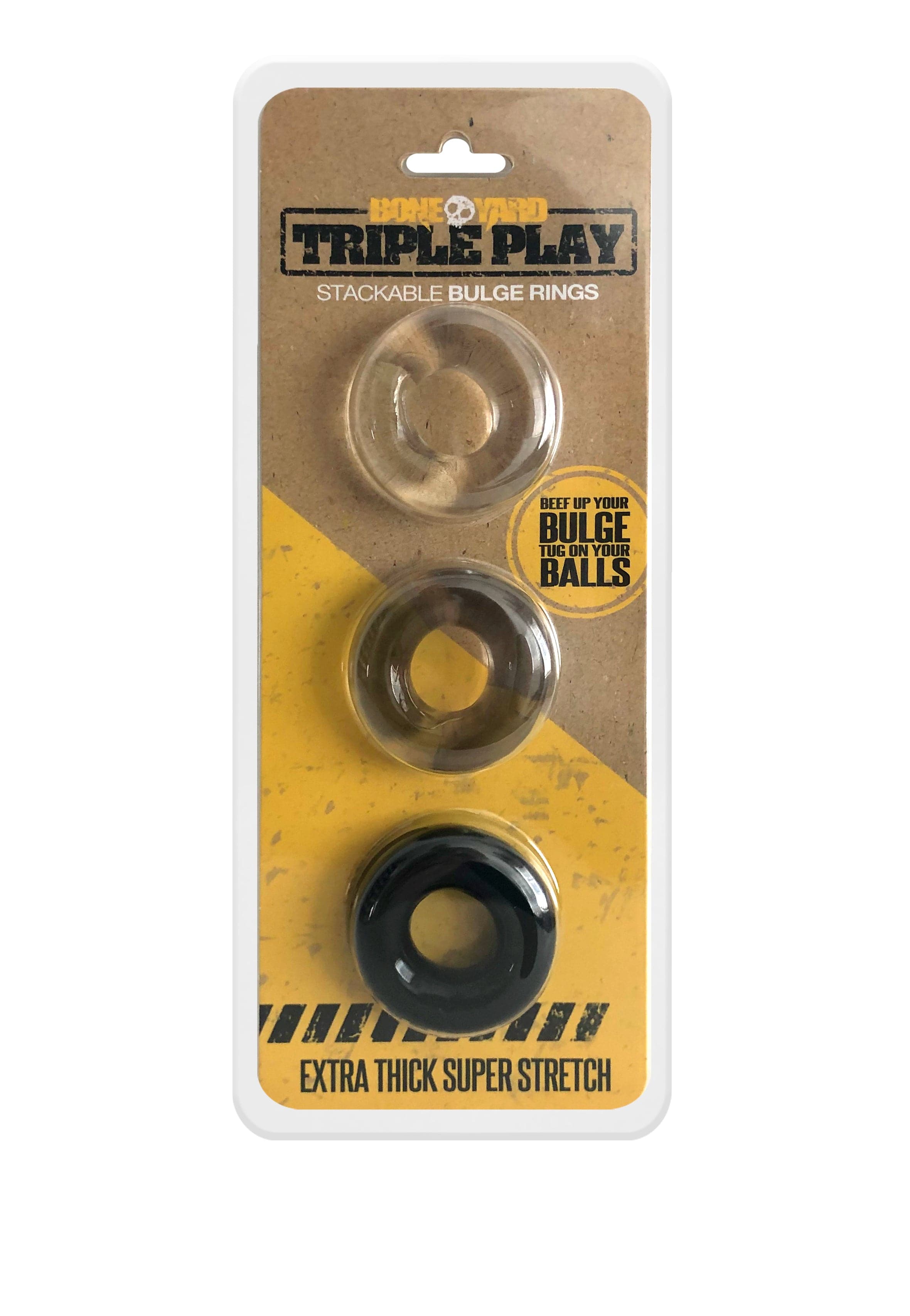 Triple Play Cock Ring with Three Adjustable Sizes Secondary image