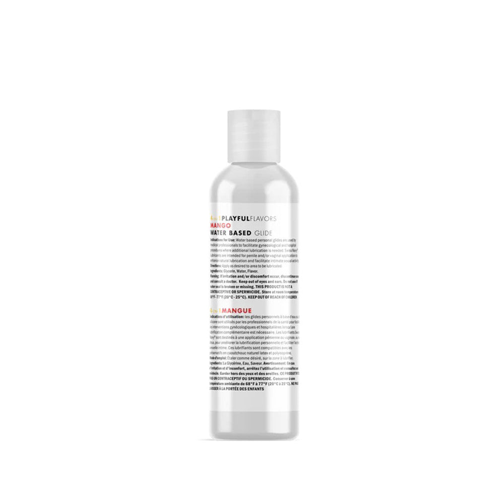 Playful Flavours 4 In 1 Mango 4oz/118ml Sensual Lube Default Title Flavoured Lube