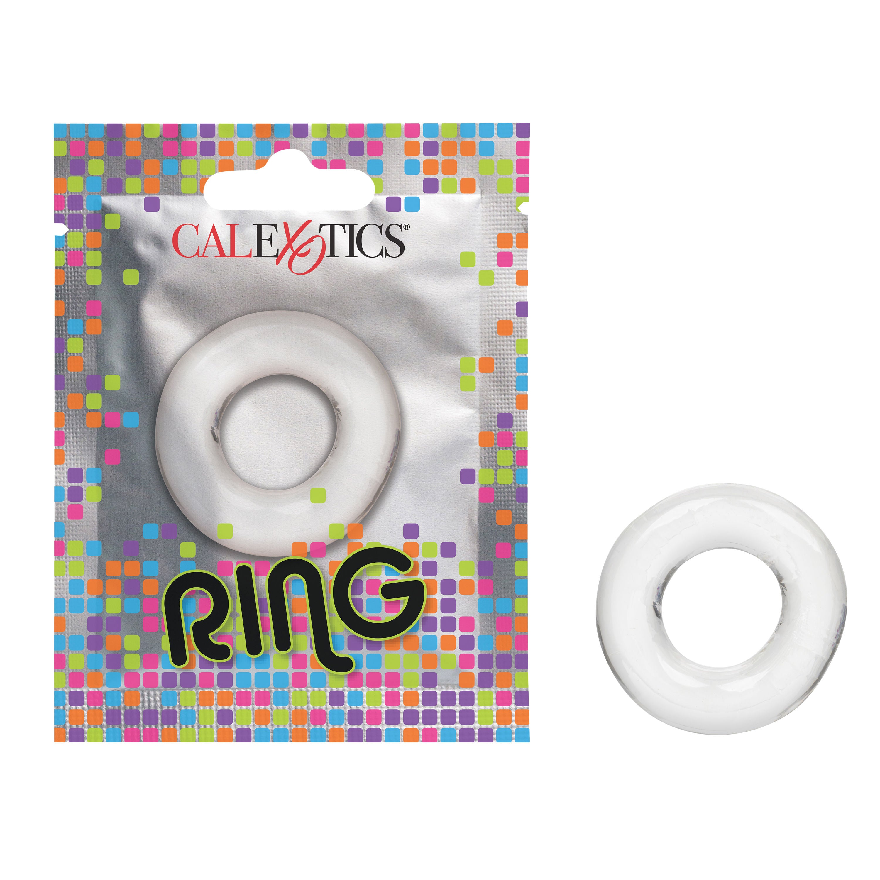 Clear Stretchy Cock Ring for Enhanced Stamina and Performance Cockrings