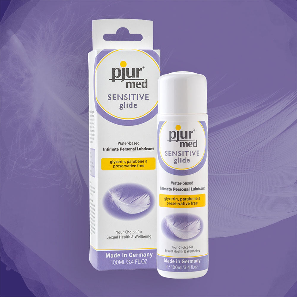 Pjur Med Sensitive Glide – Water-Based Personal Lubricant 3.4 Fl Oz (100ml) Default Title > Lube > Water Based Main image