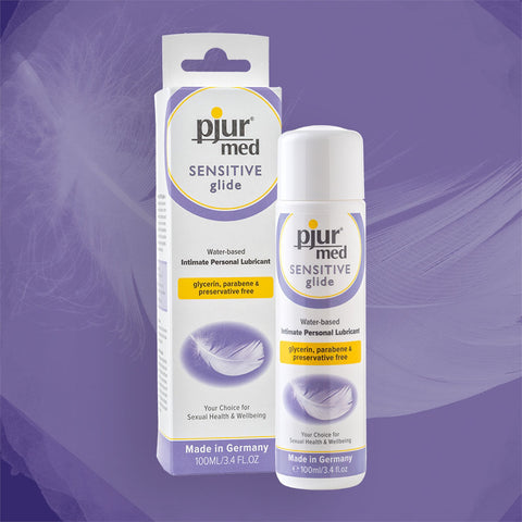 Pjur Med Sensitive Glide Water Based Personal Lubricant 100ml Default Title Water Based Lube