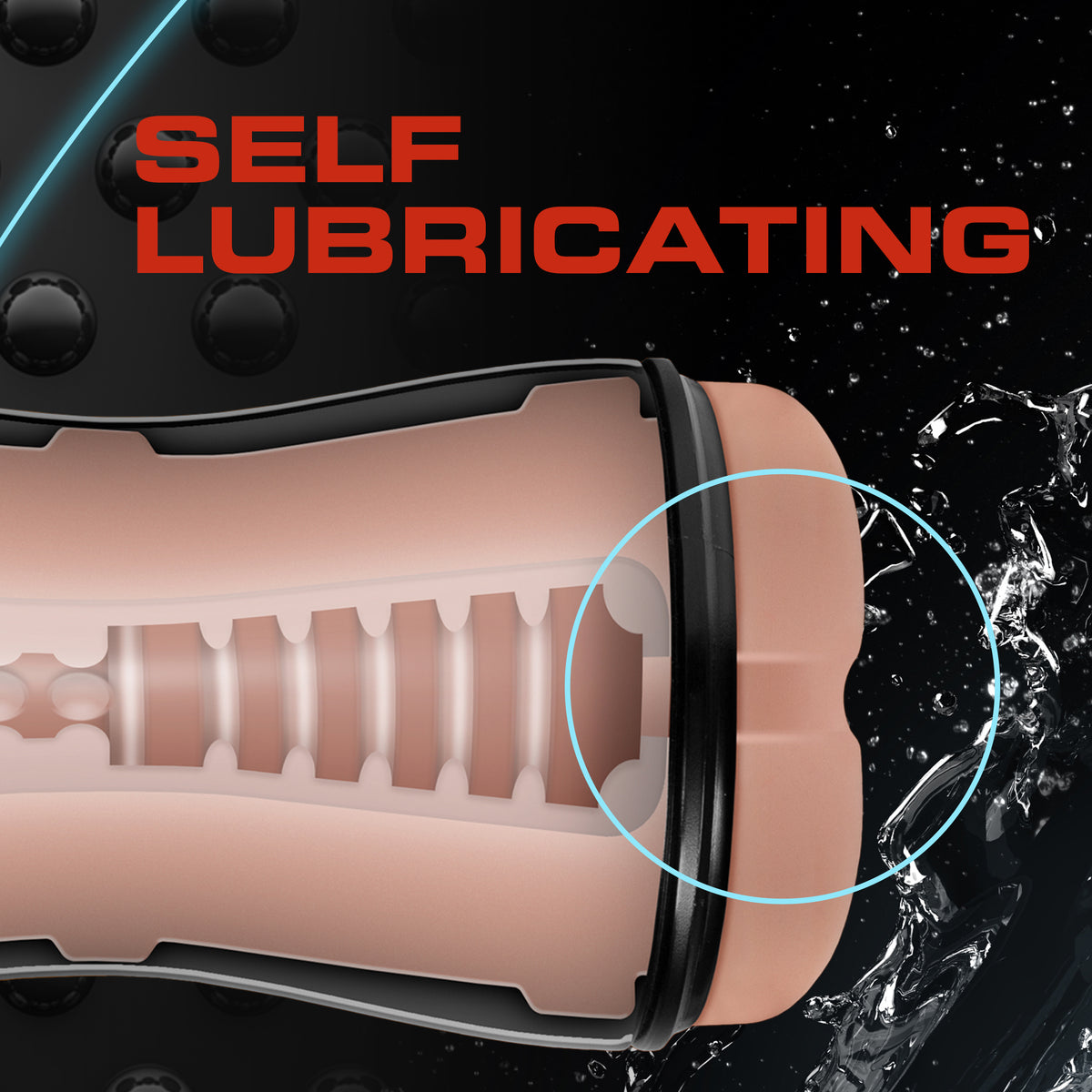 Loverboy The Cowboy Self Lubricating Stroker with Self-Lubrication Male Stroker Beige > Sex Toys For Men > Masturbators > Manual