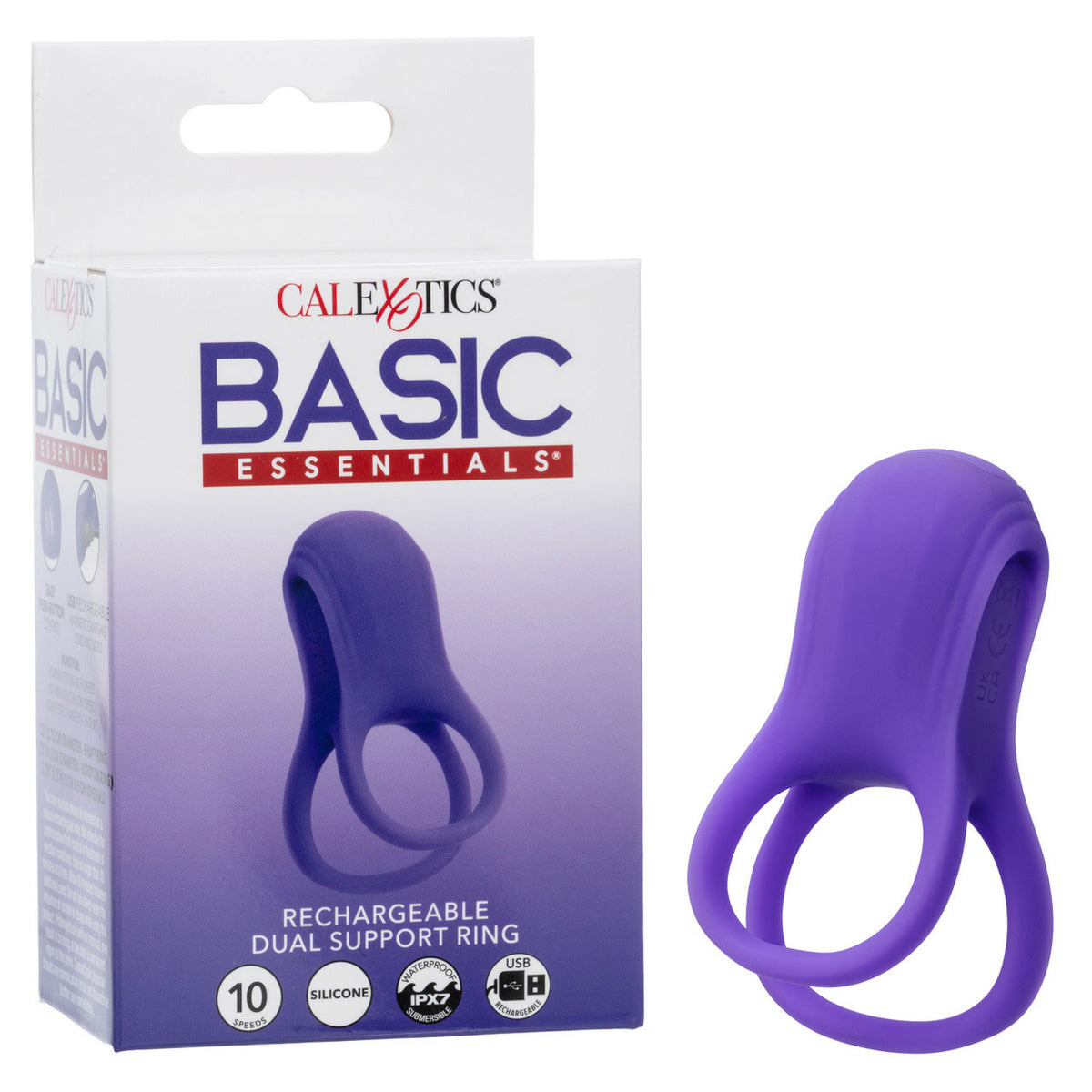 Dual Support Ring in Purple > Sex Toys > Couples Toys