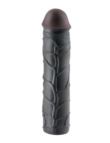Fantasy X-Tension Mega 3-Inch Penis Extension Sleeve Black SLEEVES