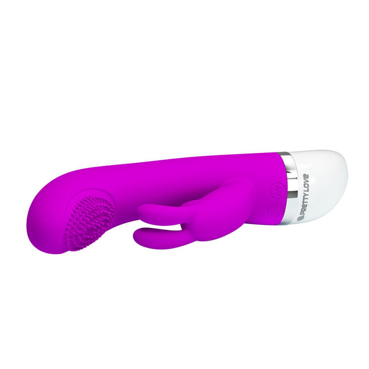 Pretty Love Purple Rabbit Vibrator With Dual Motors And Speeds VIBRATORS-RABBIT