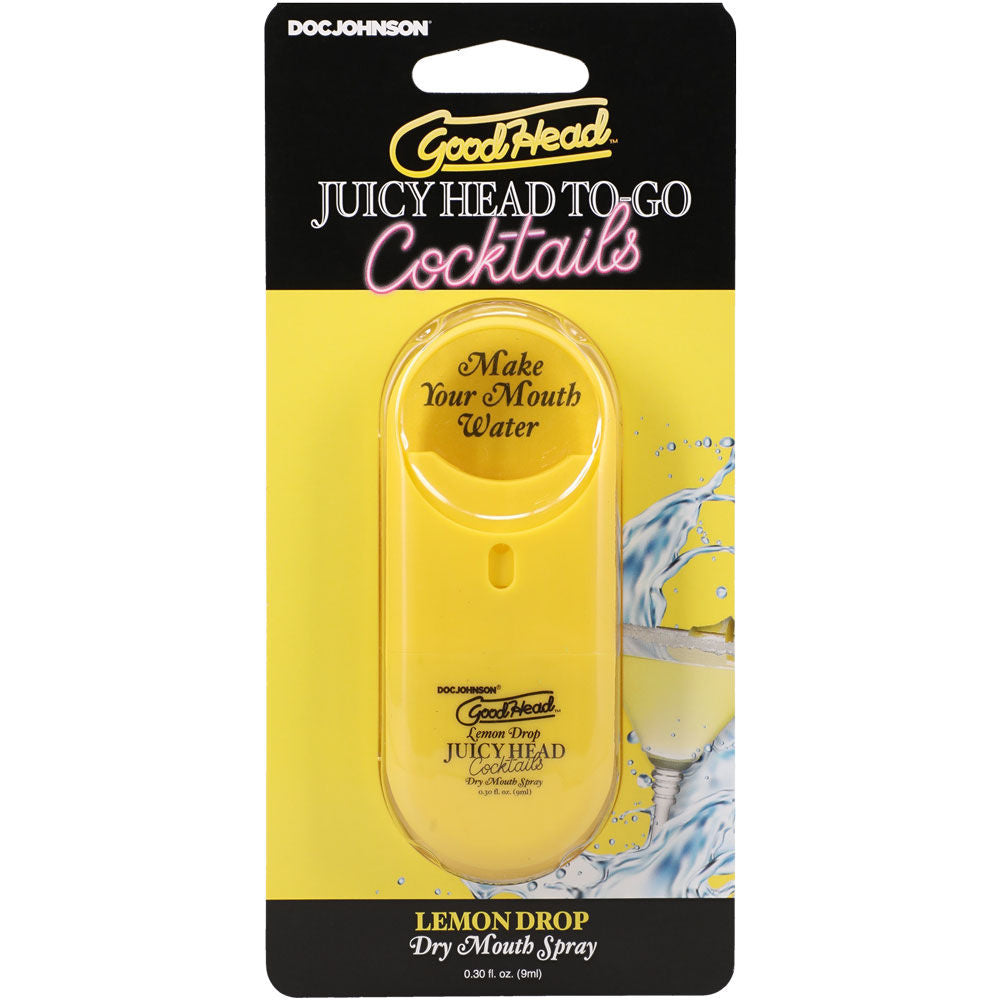 Goodhead Juicy Head (Lemon Drop) – Travel-Size Dry Mouth Spray Default Title > Lube > Oral Gels & Sprays