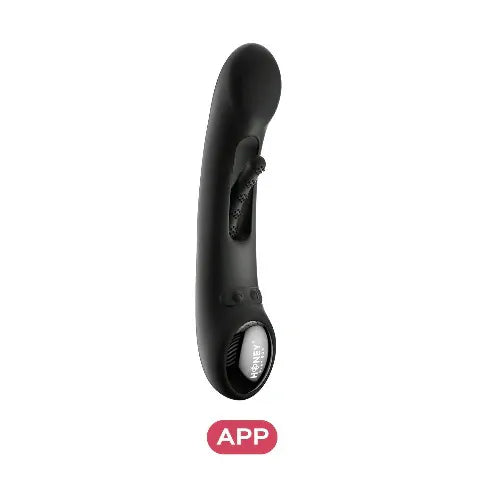 Tempo (Black) – App-Controlled G-Spot Vibrator with Tapping and Vibrating Modes > Vibrators > G-Spot