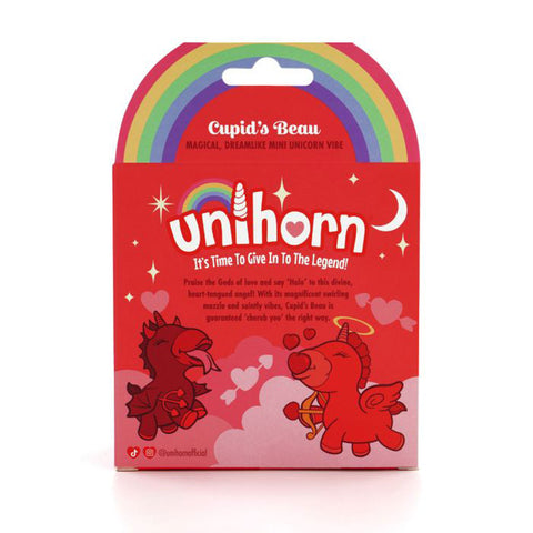 Unihorn Cupids Beau Nuzzling Nose Massager Red Suction Stimulator