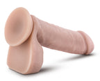 Dr Skin Plus 8 Inch Posable Bendable Dildo With Balls Vanilla > Dildos > Realistic Dildos