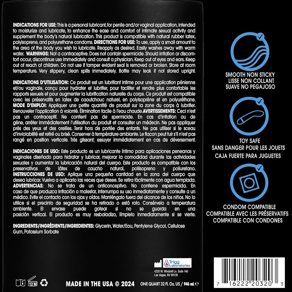 Wet Water Based Hypoallergenic Lubricant – Premium Formula > Lube > Water Based