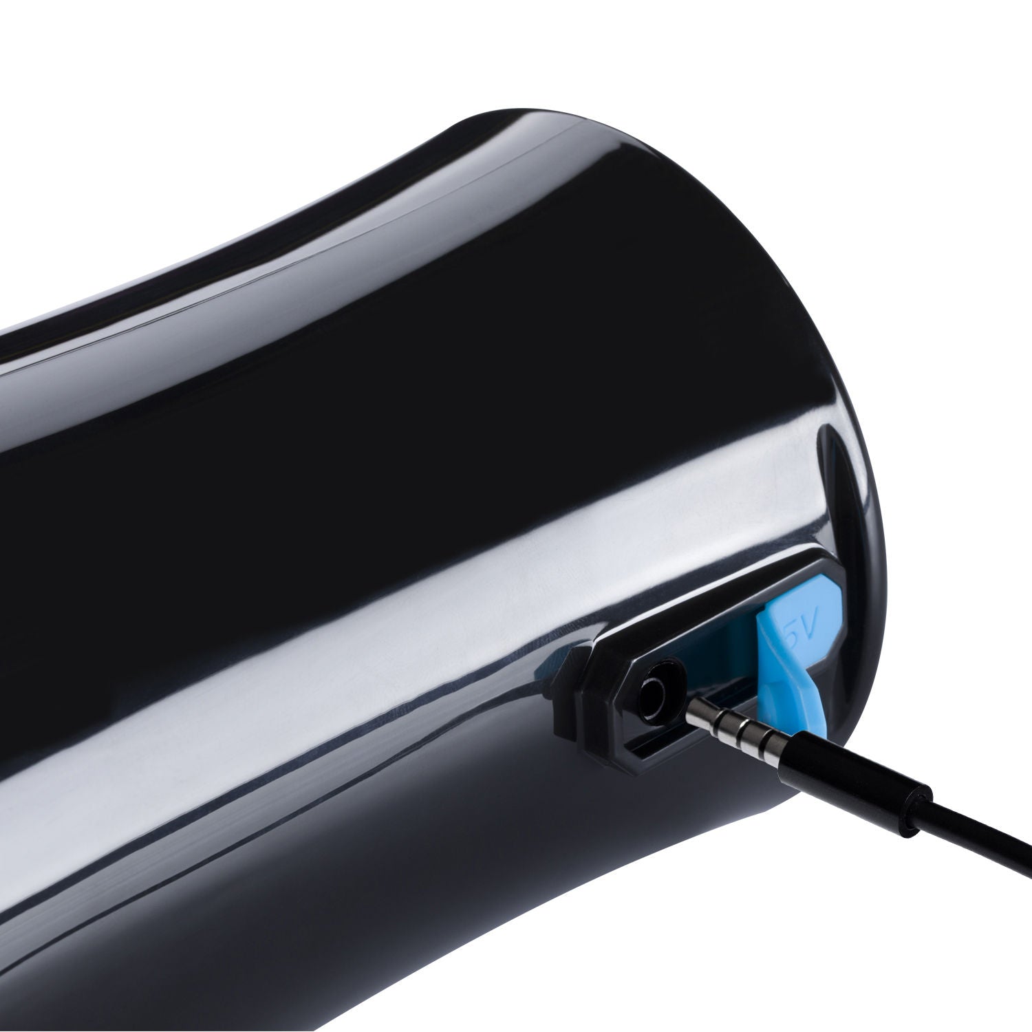 Haven Electric Blowjob Masturbator (Black) – Vibrating Masturbator Cup Secondary image