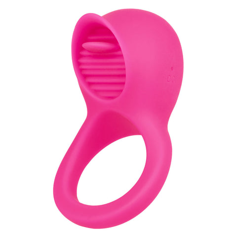 Rechargeable Vibrating Tongue Teaser Silicone Cock Ring Cock Rings Vibrating
