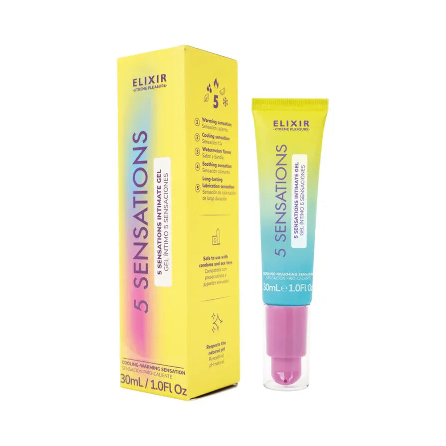 Elixir 5 Sensations – Multi-Effect Intimate Lubricant 30ml > Lube > Speciality