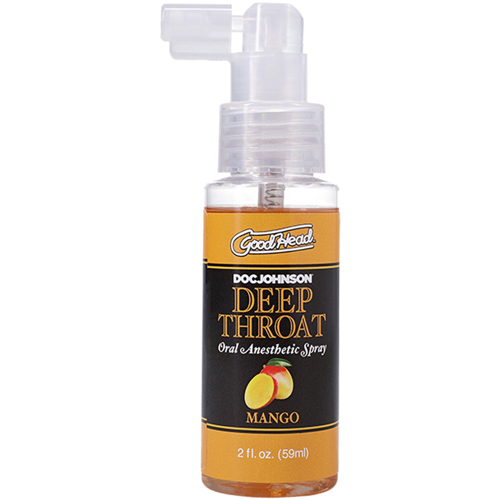GoodHead Deep Throat Spray Mango – 9ml & 59ml > Lube > Oral Gels & Sprays Main image