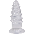 Crystal Jellies Anal Twist 7-Inch Flexible Anal Toy