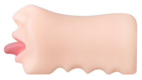 Zero Tolerance Real Mouth Masturbator Stroker 6.5 Inch Strokers - Manual